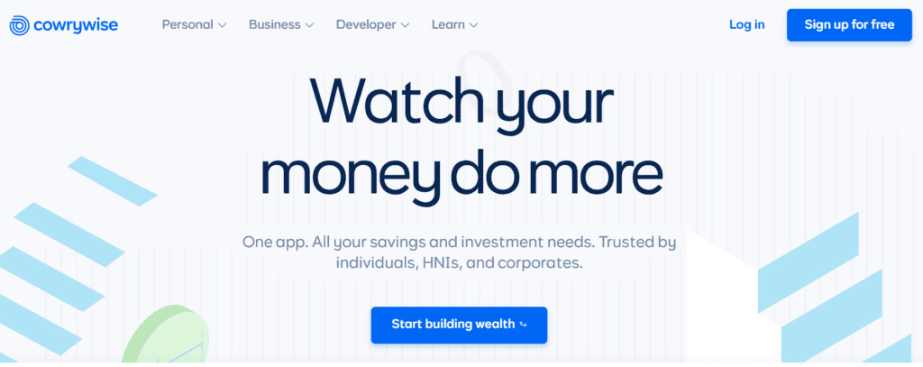 Cowrywise: strong branding example